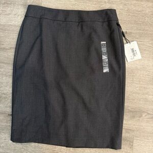 NWT Calvin Klein Women’s Charcoal Pencil Skirt